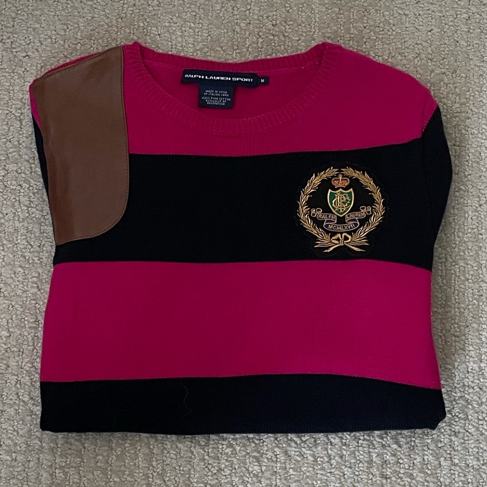 Polo Ralph Lauren striped sweater size medium